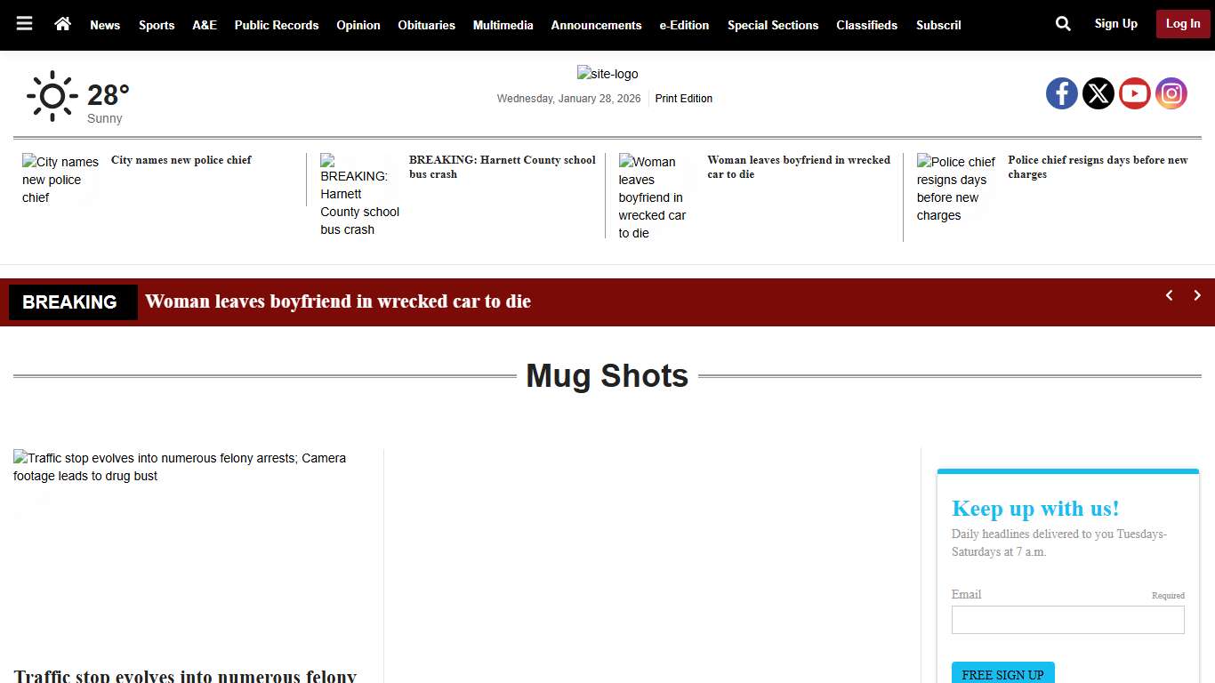 Mug Shots mydailyrecord.com